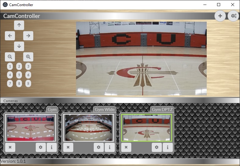 Gym Screen shot - multi camera
